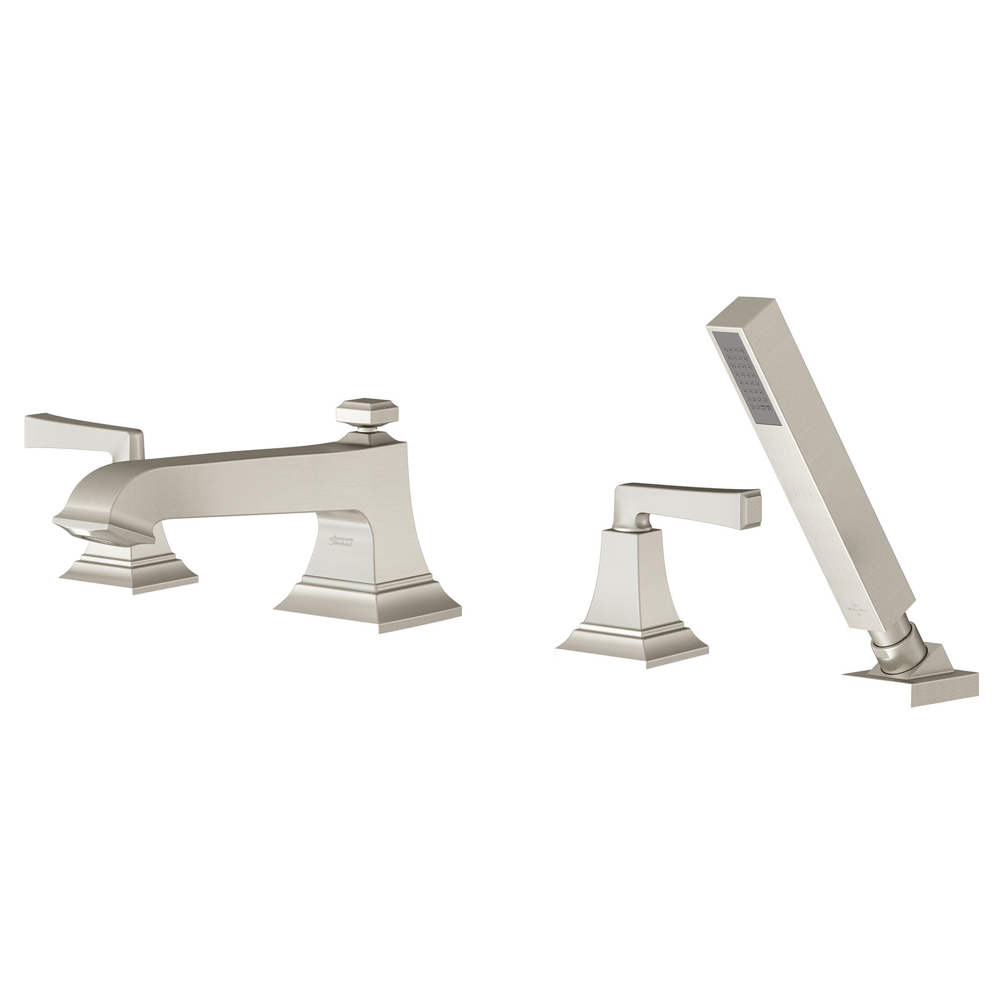 Town Square® S Bathub Faucet With Lever Handles and Personal Shower for Flash® Rough-in Valve